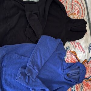 Zella Black and Blue Hoodies